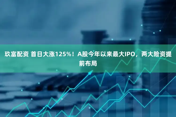 玖富配资 首日大涨125%！A股今年以来最大IPO，两大险资提前布局